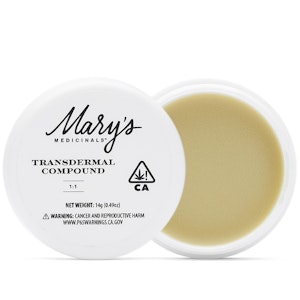 Mary's medicinals - TRANSDERMAL COMPOUND 1:1